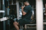 Home of Strength - T-Shirt, Stone-Washed Grey