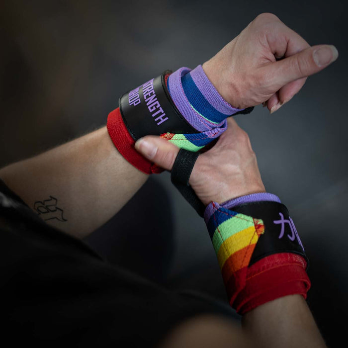 Thor Wrist Wraps - Rainbow - IPF Approved