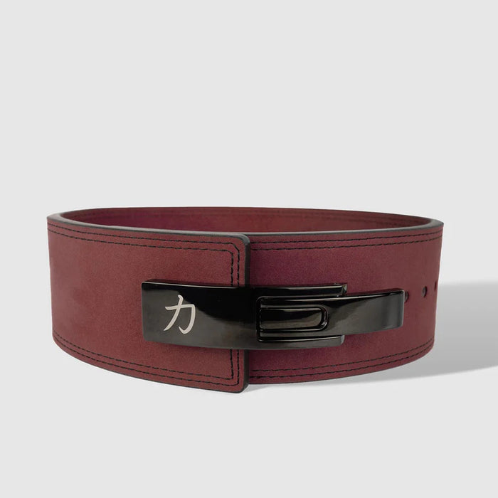 10mm Lever Belt - Wine Red - IPF Approved