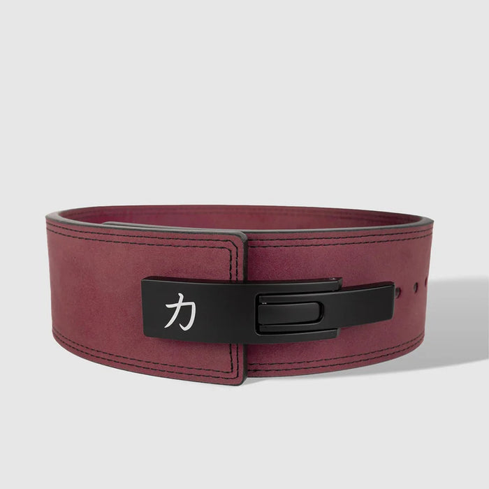 10mm Lever Belt - Wine Red - IPF Approved