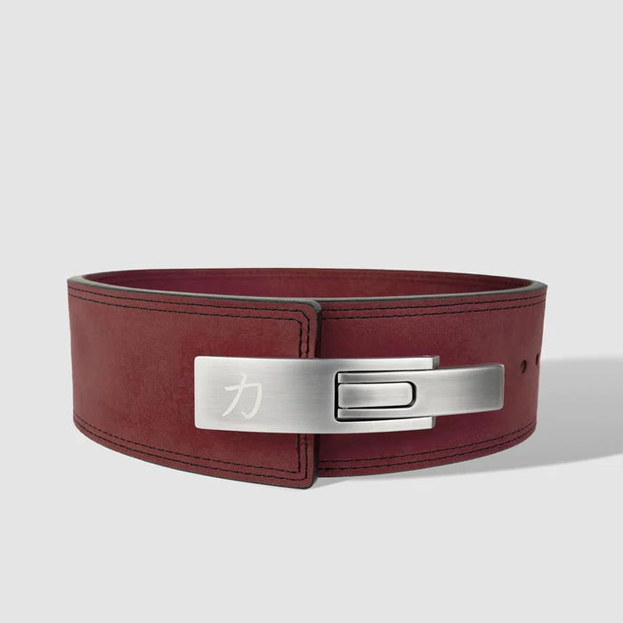 10mm Lever Belt - Wine Red - IPF Approved