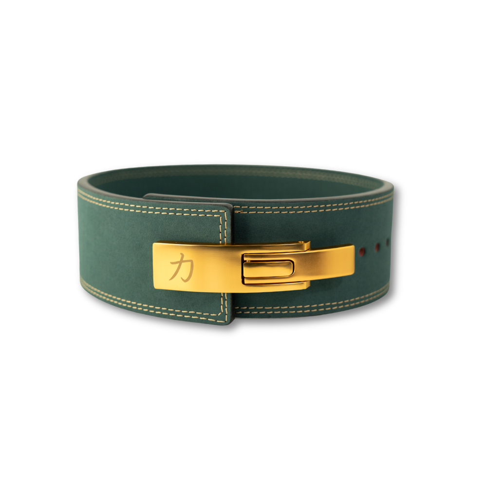 10mm Lever Belt - Vintage Green - IPF Approved