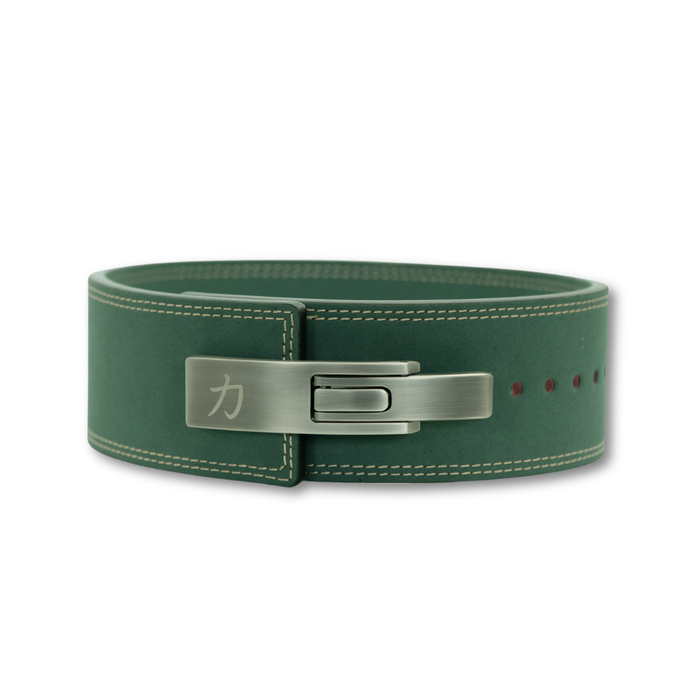 10mm Lever Belt - Vintage Green - IPF Approved