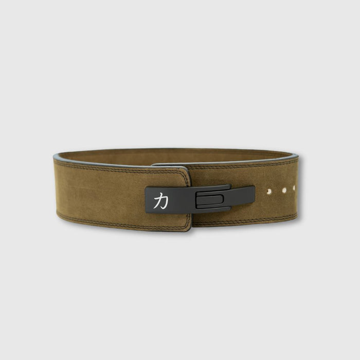 13mm Lever Belt - Khaki Green - IPF Approved