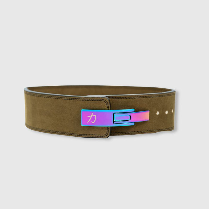 13mm Lever Belt - Khaki Green - IPF Approved