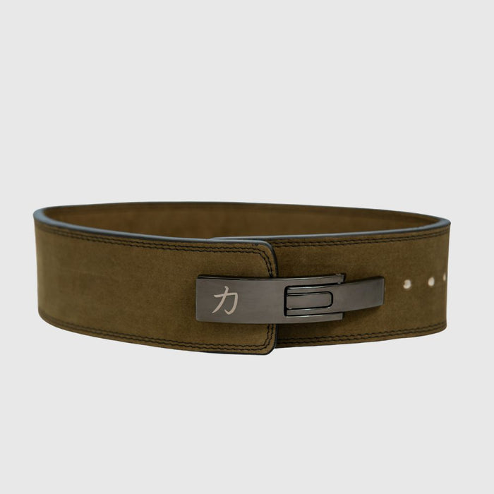 13mm Lever Belt - Khaki Green - IPF Approved