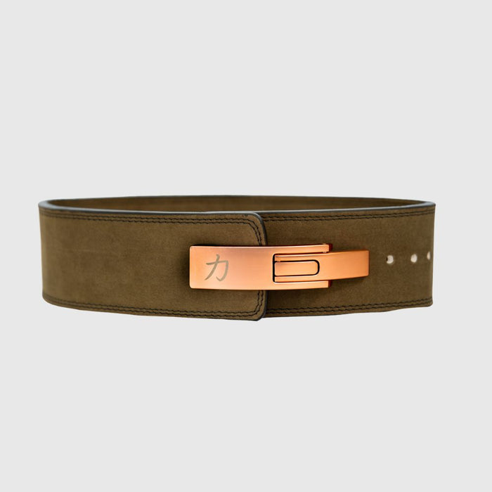 13mm Lever Belt - Khaki Green - IPF Approved
