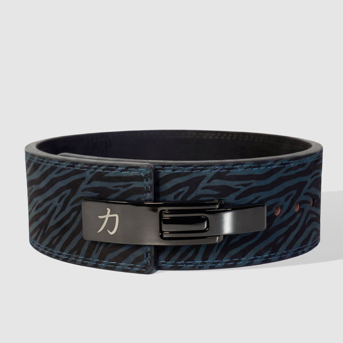 10mm Lever Belt - Blue Tiger - IPF Approved
