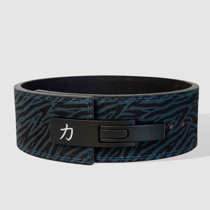 10mm Lever Belt - Blue Tiger - IPF Approved
