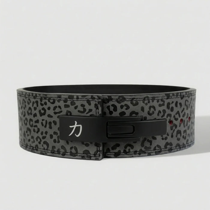 10mm Lever Belt - Dark Leopard - IPF Approved