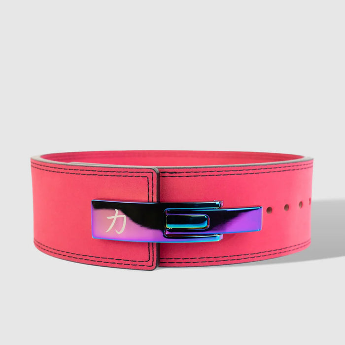 10mm Lever Belt - Pink - IPF Approved