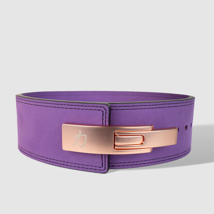 10mm Lever Belt - Purple -  IPF Approved