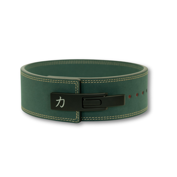 10mm Lever Belt - Vintage Green - IPF Approved