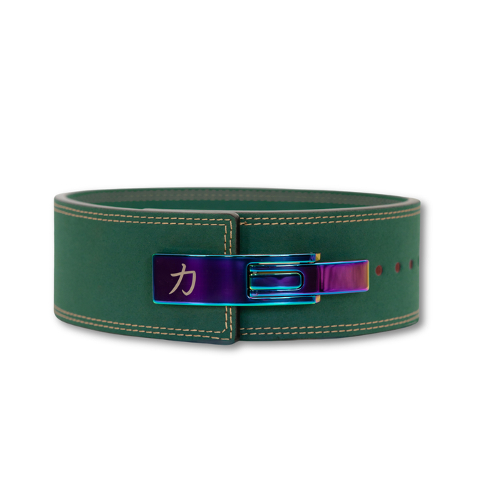 10mm Lever Belt - Vintage Green - IPF Approved