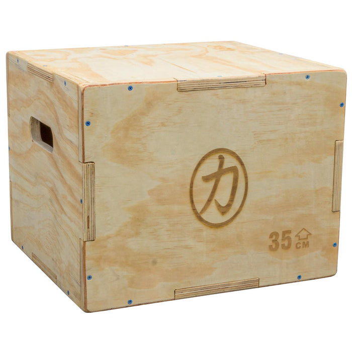 Wooden Plyo Box 45cm x 40cm x 35cm Strength Shop