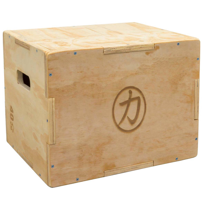 Wooden Plyo Box - 45cm x 40cm x 35cm
