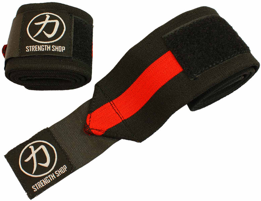 Thor Wrist Wraps - Red / Black - IPF Approved