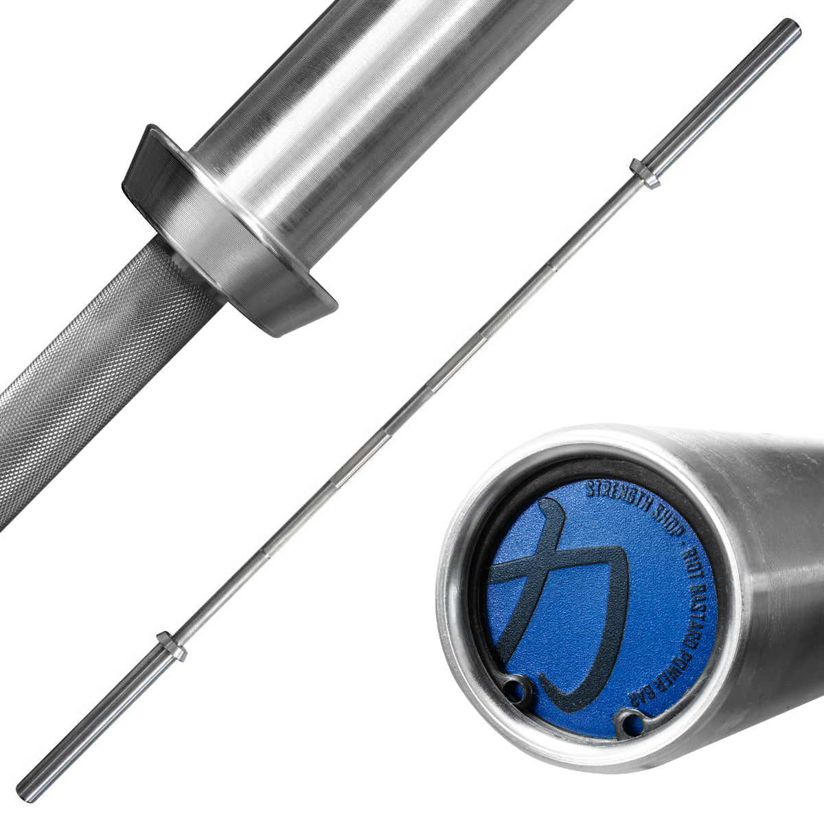 Riot Power Bar, 20kg - Chrome