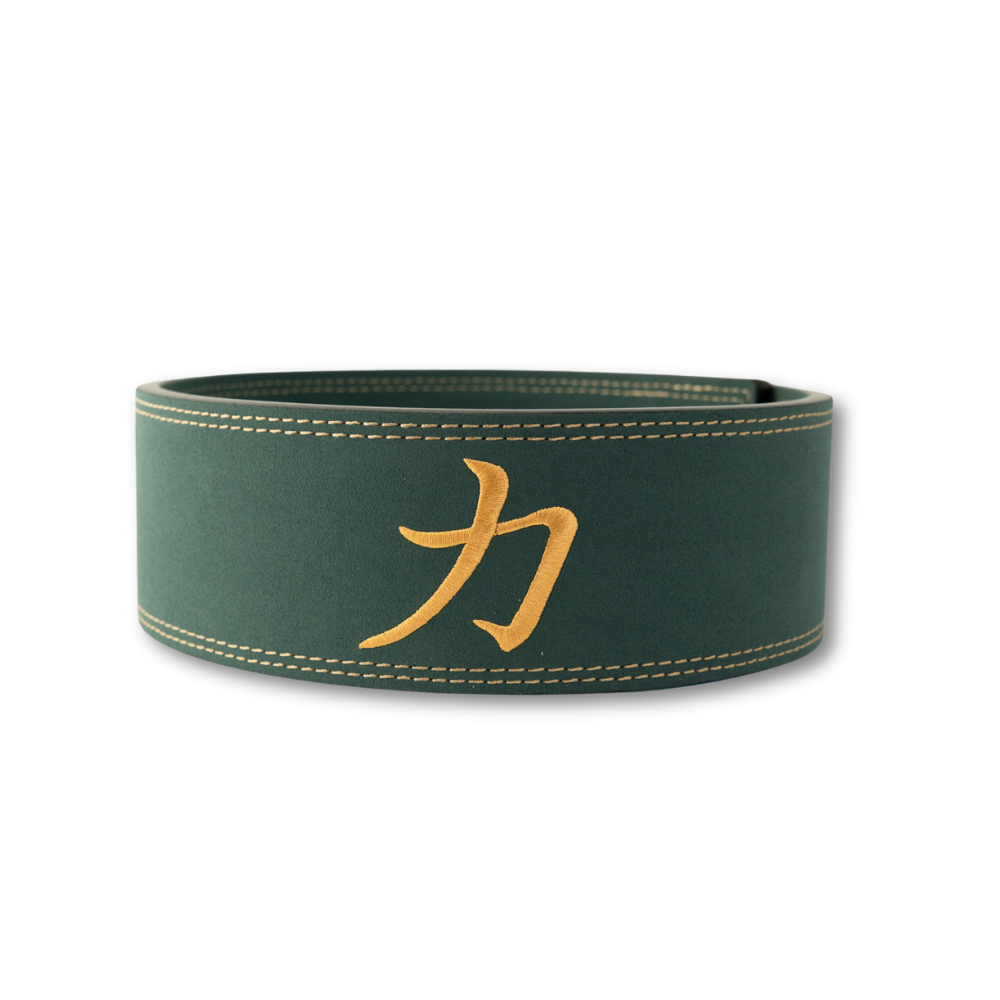 10mm Lever Belt - Vintage Green - IPF Approved