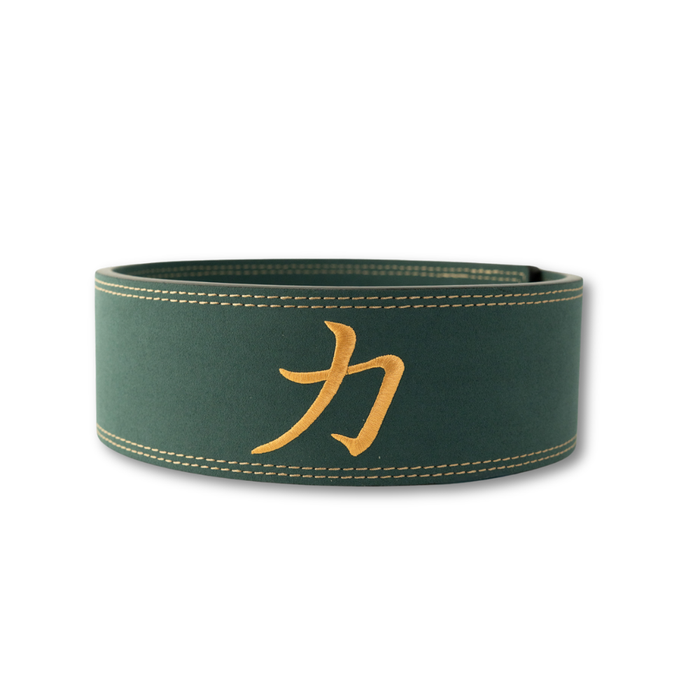10mm Lever Belt - Vintage Green - IPF Approved