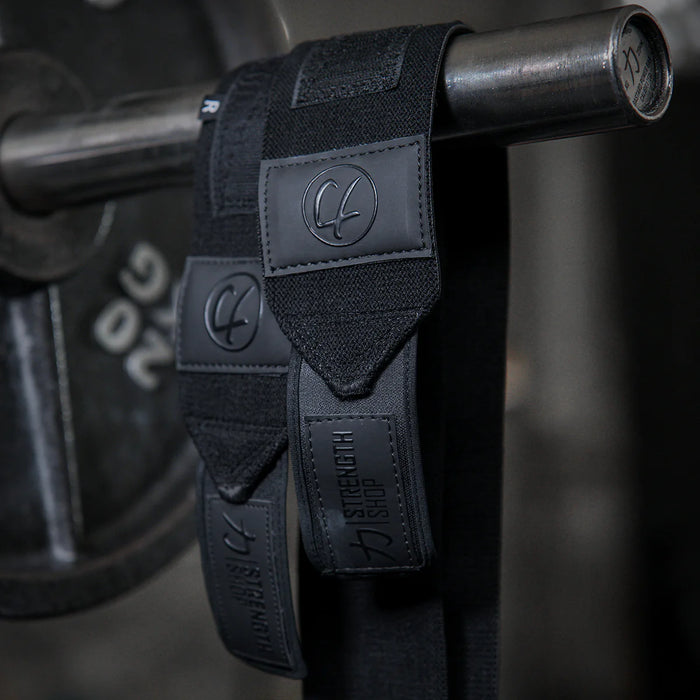 Pro Wrist Wraps - Stealth Black - IPF Approved