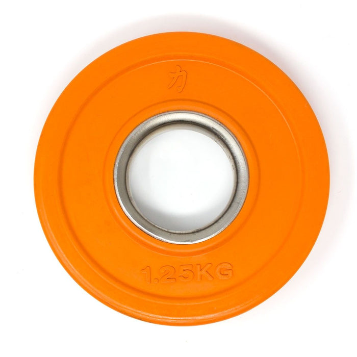 Rubber Coated Plates - Coloured 0.5kg -2.5kg