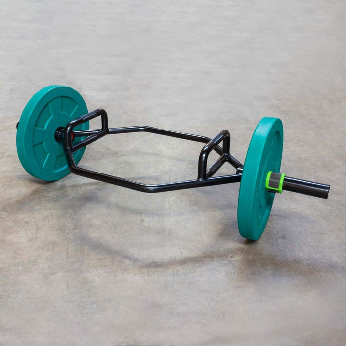 Heavy Duty Black Olympic Hex/Trap Bar 1.4m
