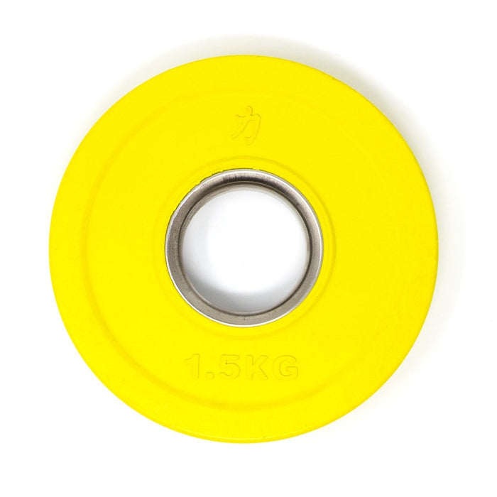 Rubber Coated Plates - Coloured 0.5kg -2.5kg