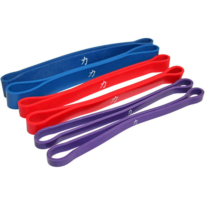 12" Latex Resistance Bands