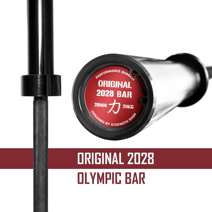 Original 2028 Olympic Bar - Black E-Coat
