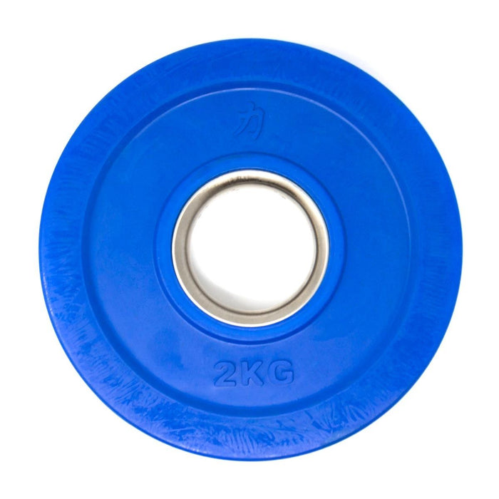 Rubber Coated Plates - Coloured 0.5kg -2.5kg