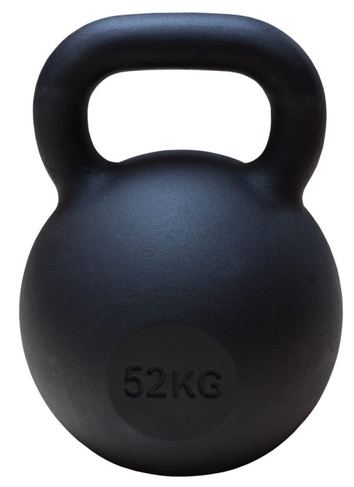 Black Powder Coated Kettlebells 4kg - 64kg