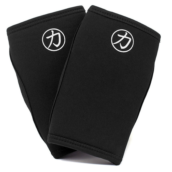 7mm Neoprene Inferno Elbow Sleeves - Black (Pair)