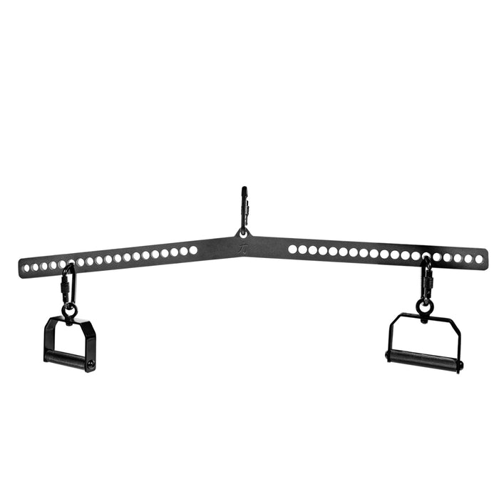 Adjustable Lat Pull Down Bar with Heavy Duty Carabiner