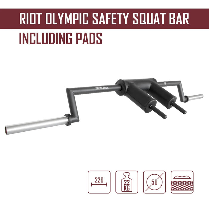 Riot Olympic Safety Squat Bar
