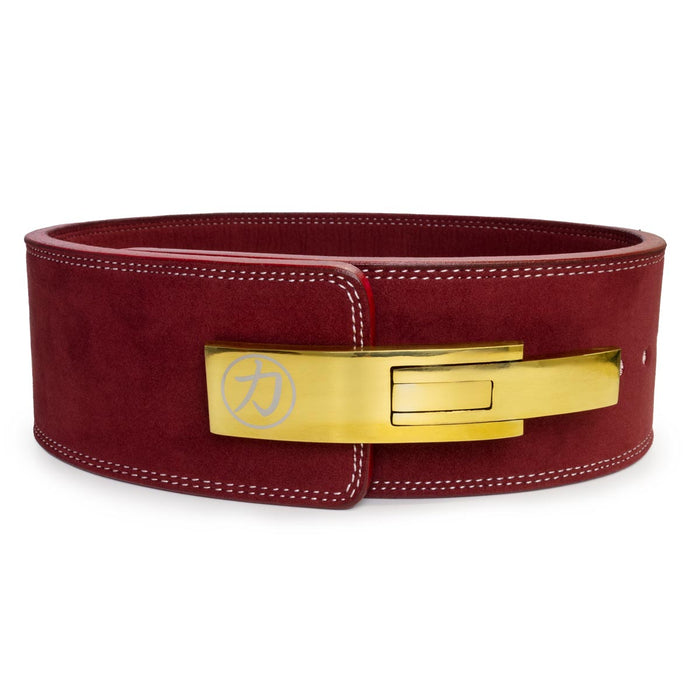 10mm Lever Belt - Maroon - IPF Approved