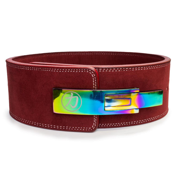 10mm Lever Belt - Maroon - IPF Approved