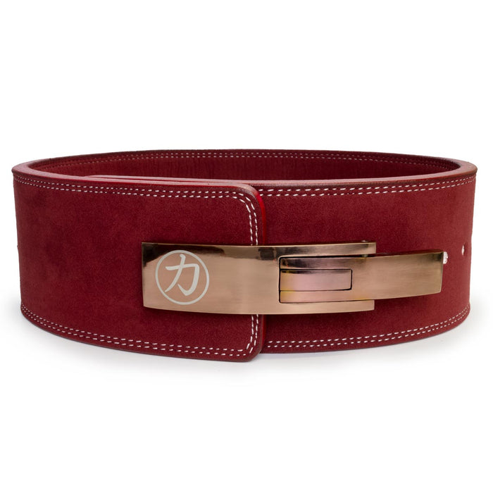 10mm Lever Belt - Maroon - IPF Approved