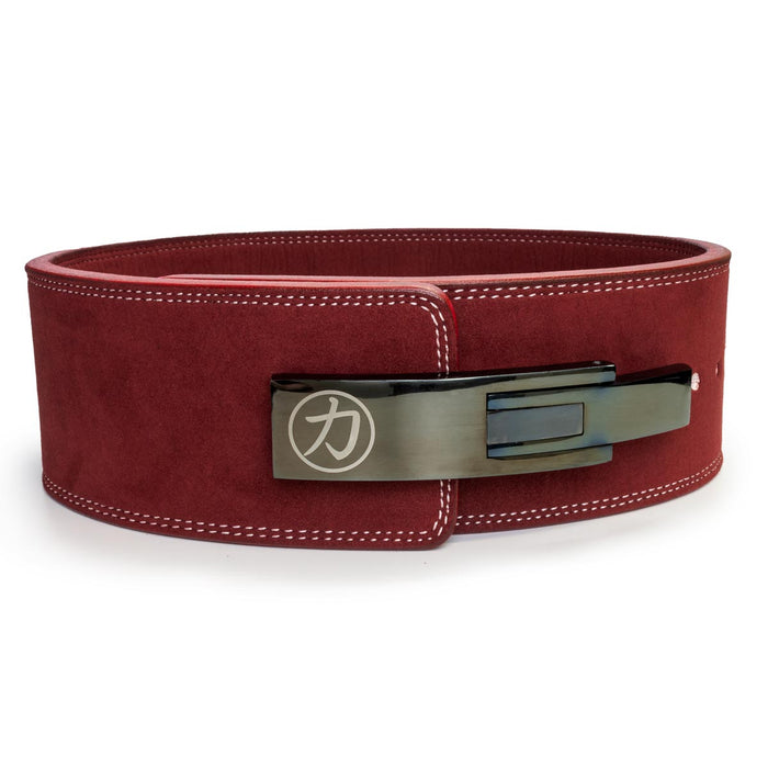 10mm Lever Belt - Maroon - IPF Approved