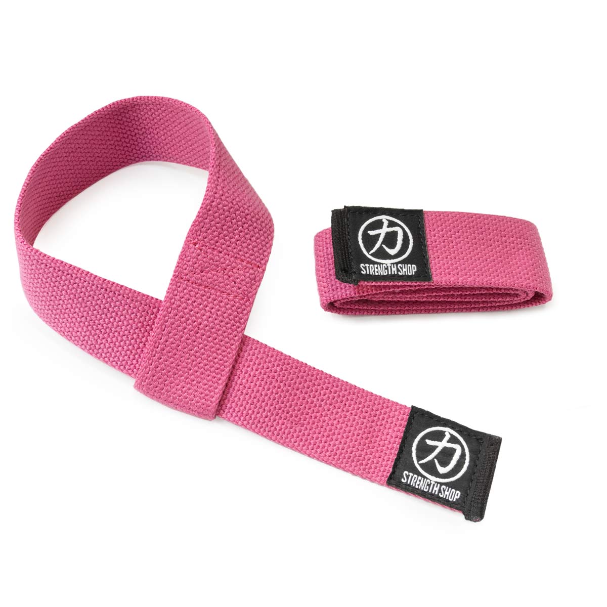 Strength Shop Pink Lifting Straps