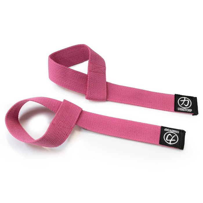 Strength Shop Pink Lifting Straps
