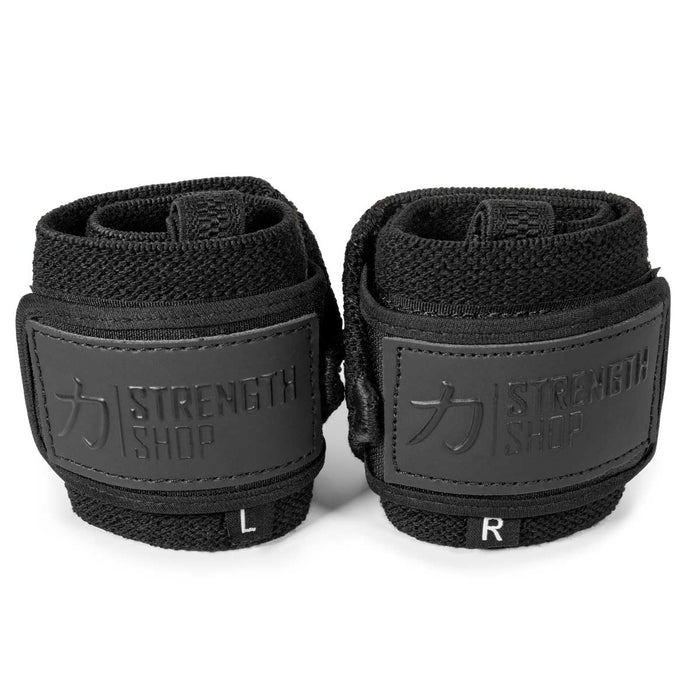 Pro Wrist Wraps - Stealth Black - IPF Approved