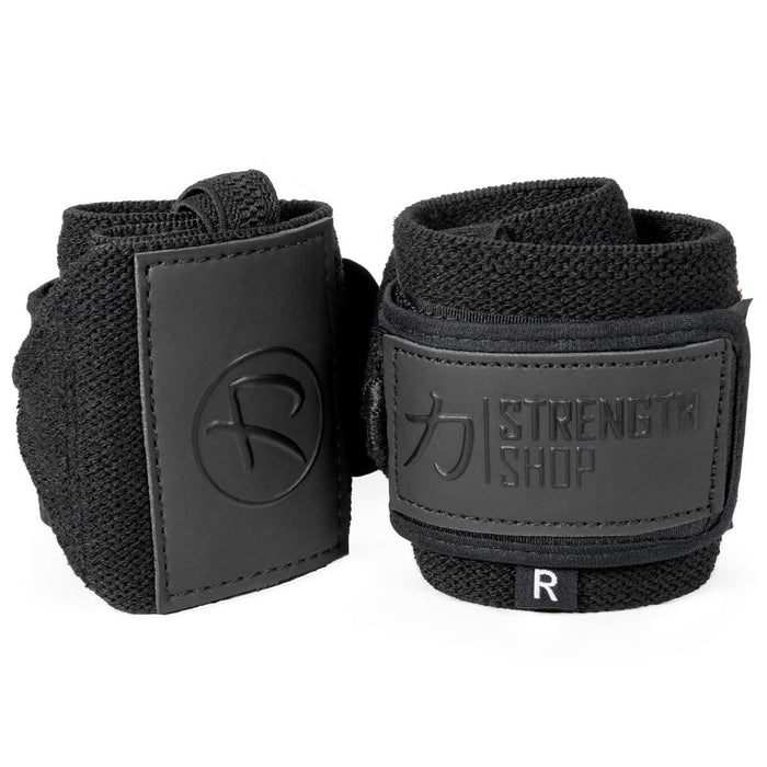 Pro Wrist Wraps - Stealth Black - IPF Approved