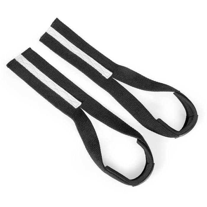 Anchor Weightlifting Straps - Black & White