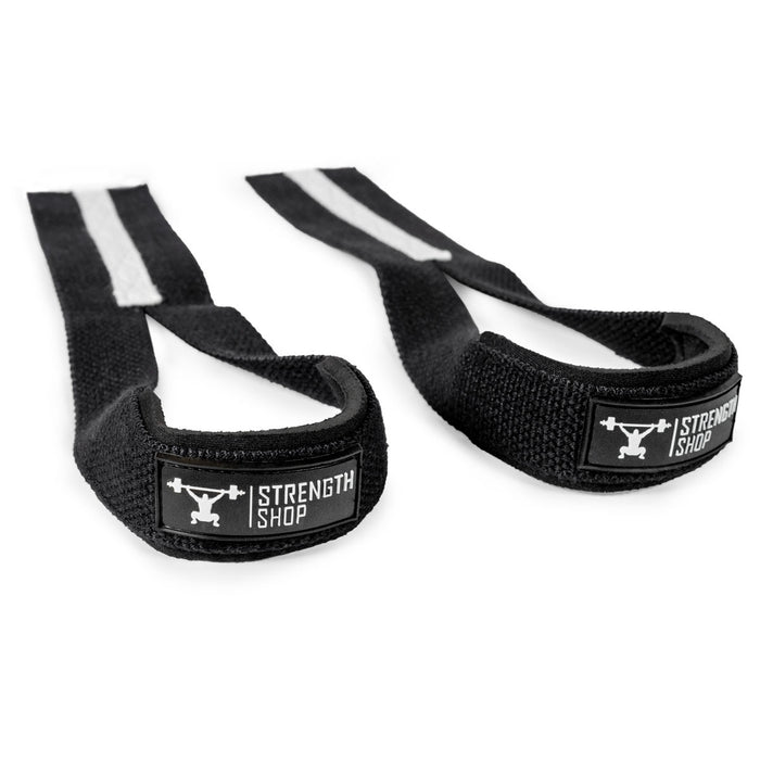 Anchor Weightlifting Straps - Black & White
