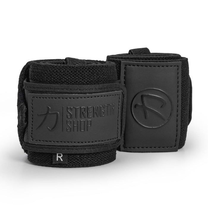 Pro Wrist Wraps - Stealth Black - IPF Approved