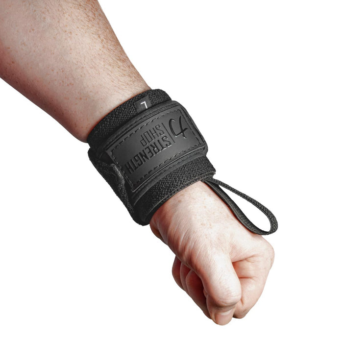 Pro Wrist Wraps - Stealth Black - IPF Approved