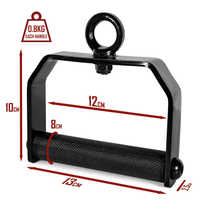 360 Rotating Handles (Knurled)