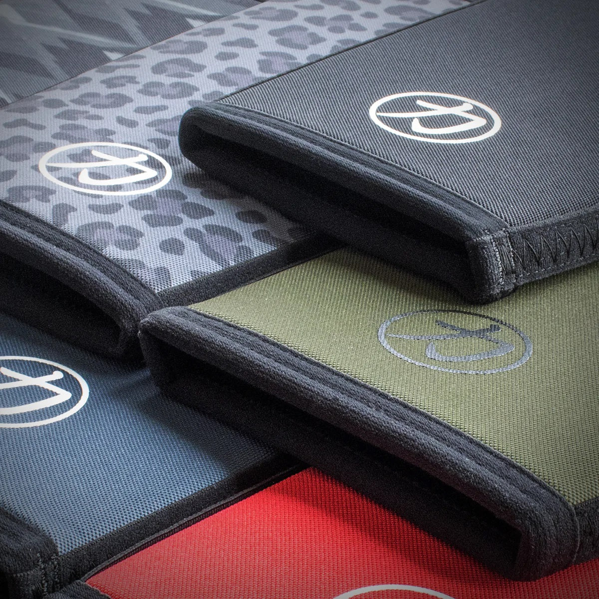7mm Inferno Neoprene Knee Sleeves - Dark Leopard - IPF Approved (Pair)