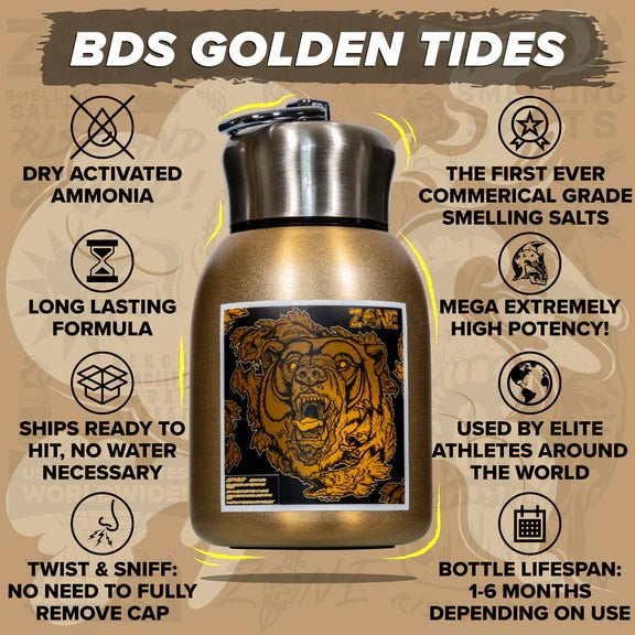 Z☠️NE Bear Down Steel Golden Tides - Athletic Salts